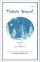 Think Snow! Two-Part choral sheet music cover
